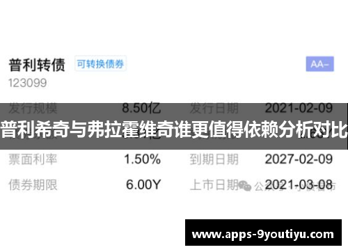 普利希奇与弗拉霍维奇谁更值得依赖分析对比